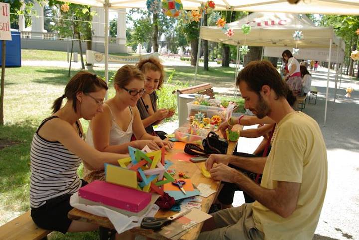Atelier origami la Colours of Cluj