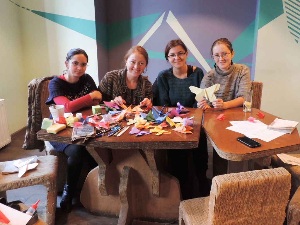 Atelier origami 15 noiembrie 2014