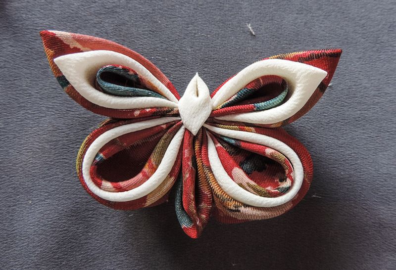 Silk butterfly tutorial 18