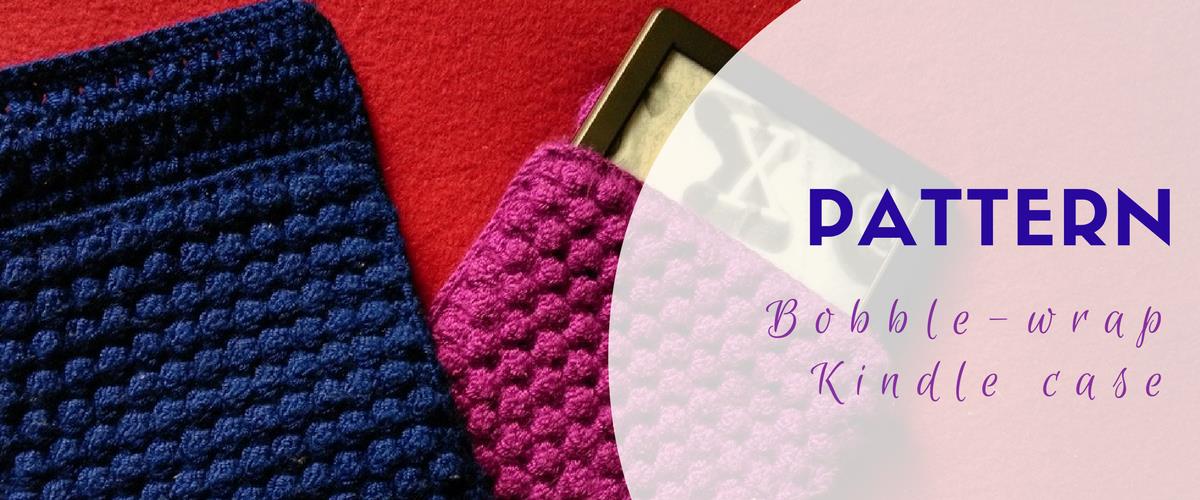 Crochet Kindle case - free pattern
