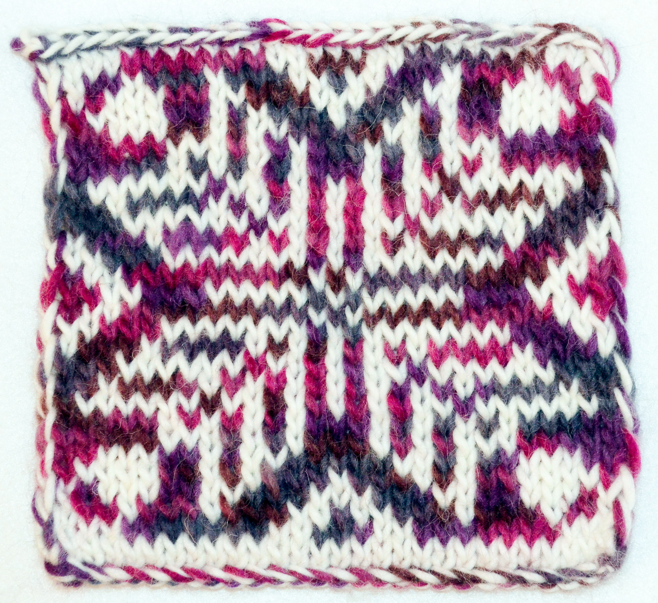 Double knit pattern - traditional motif